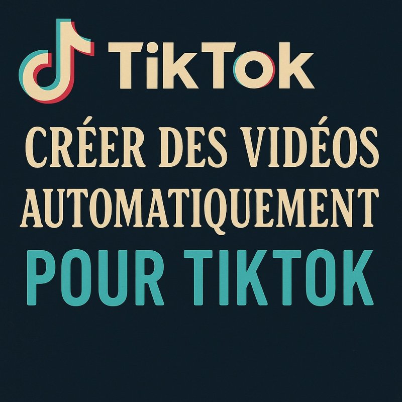 video sans visage automatique tiktok