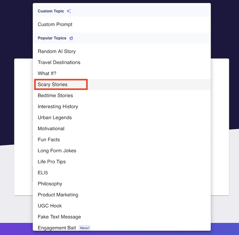 comment creer des video horreur avec autoshorts ai