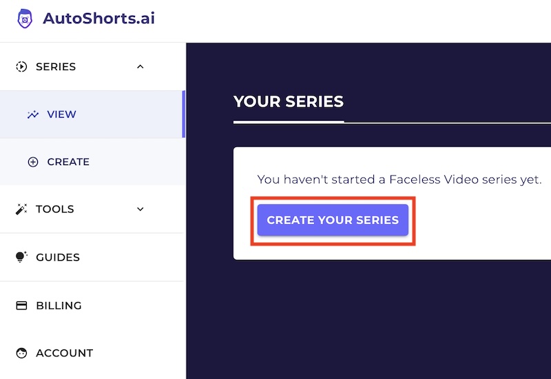 comment creer une serie de video automatique avec ia avec autoshorts