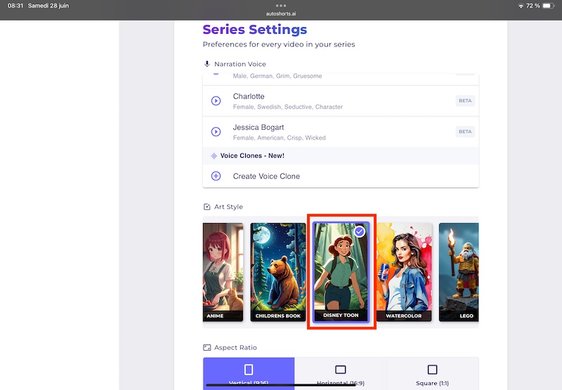 comment faire des videos automatique pour enfant pour tiktok